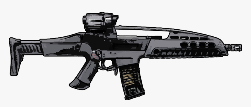 Modernfirearms2 0014 Oicw Assault Rifle - Oicw Rifle, HD Png Download, Free Download