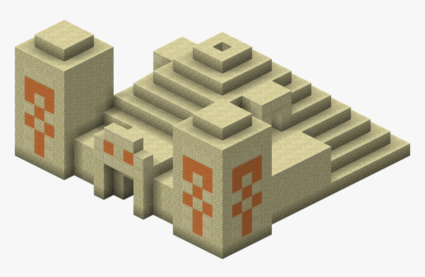 Picture - Minecraft Desert Temple, HD Png Download, Free Download