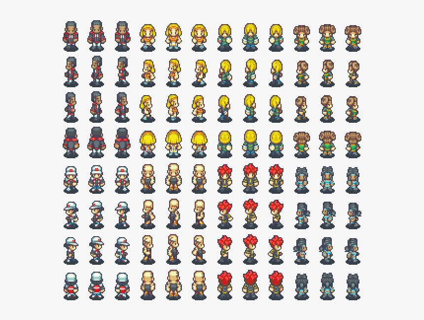 Rpg Maker Mv Characters Pack, HD Png Download, Free Download