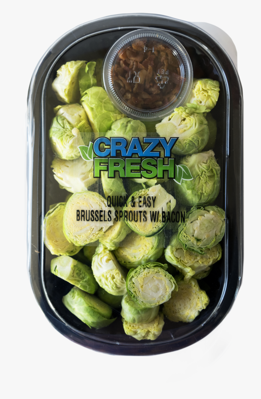 81308 Q&e Brussel Sprouts W Bacon 16oz - Brussels Sprout, HD Png Download, Free Download