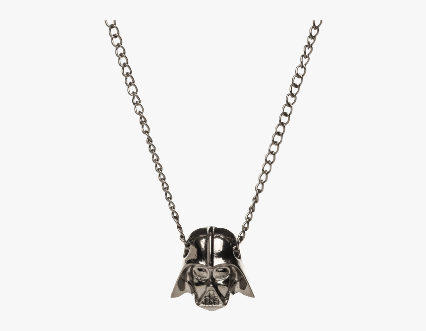 Star Wars Darth Vader Necklace - 30 Inch Chain Silver Figaro, HD Png Download, Free Download