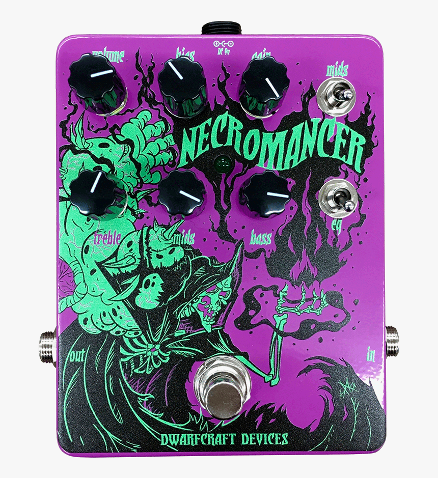 Dwarfcraft Devices Necromancer Fuzz Pedal - Dwarfcraft Necromancer, HD Png Download, Free Download