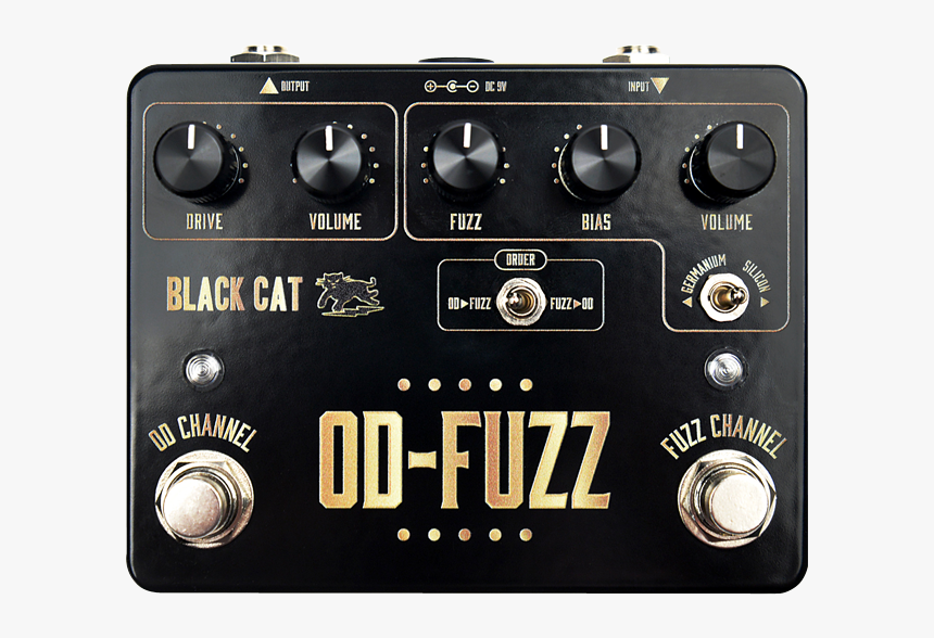 Odf2016 Web - Black Cat Pedals Od Fuzz, HD Png Download, Free Download