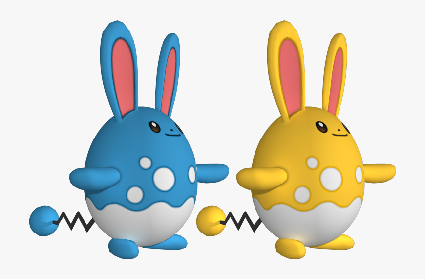 Download Zip Archive - Azumarill 3d Model, HD Png Download, Free Download