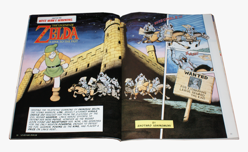 Nintendo Power Zelda 1, HD Png Download, Free Download