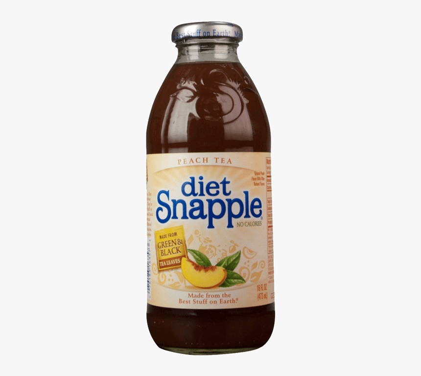 Snapple Diet Peach Tea, HD Png Download, Free Download