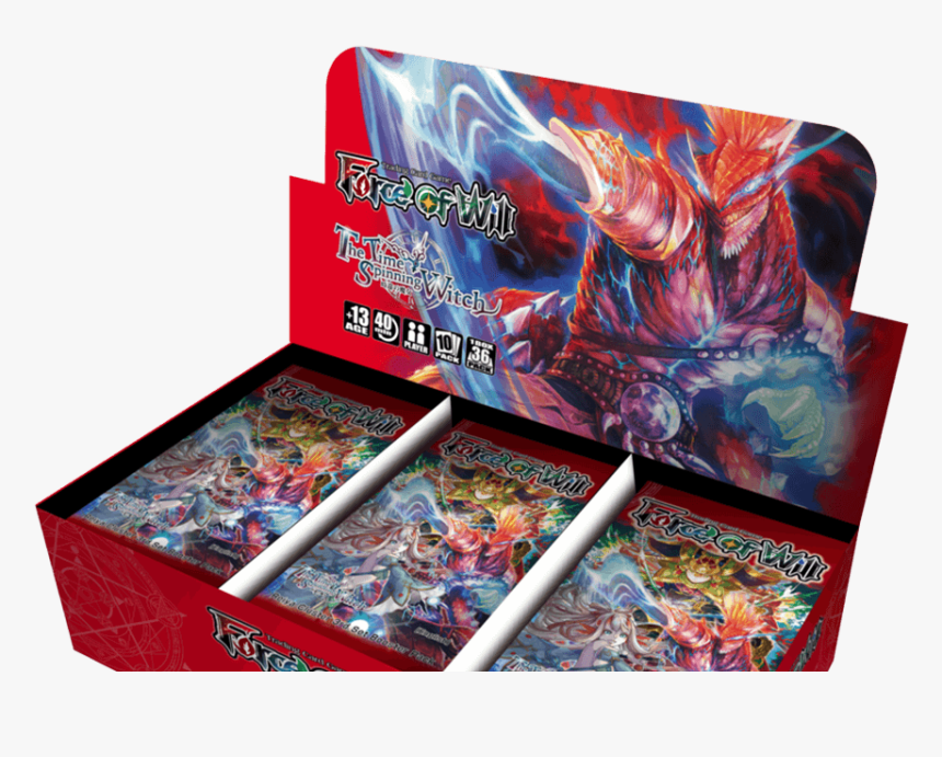 Force Of Will Time Spinning Witch Booster Box, HD Png Download, Free Download