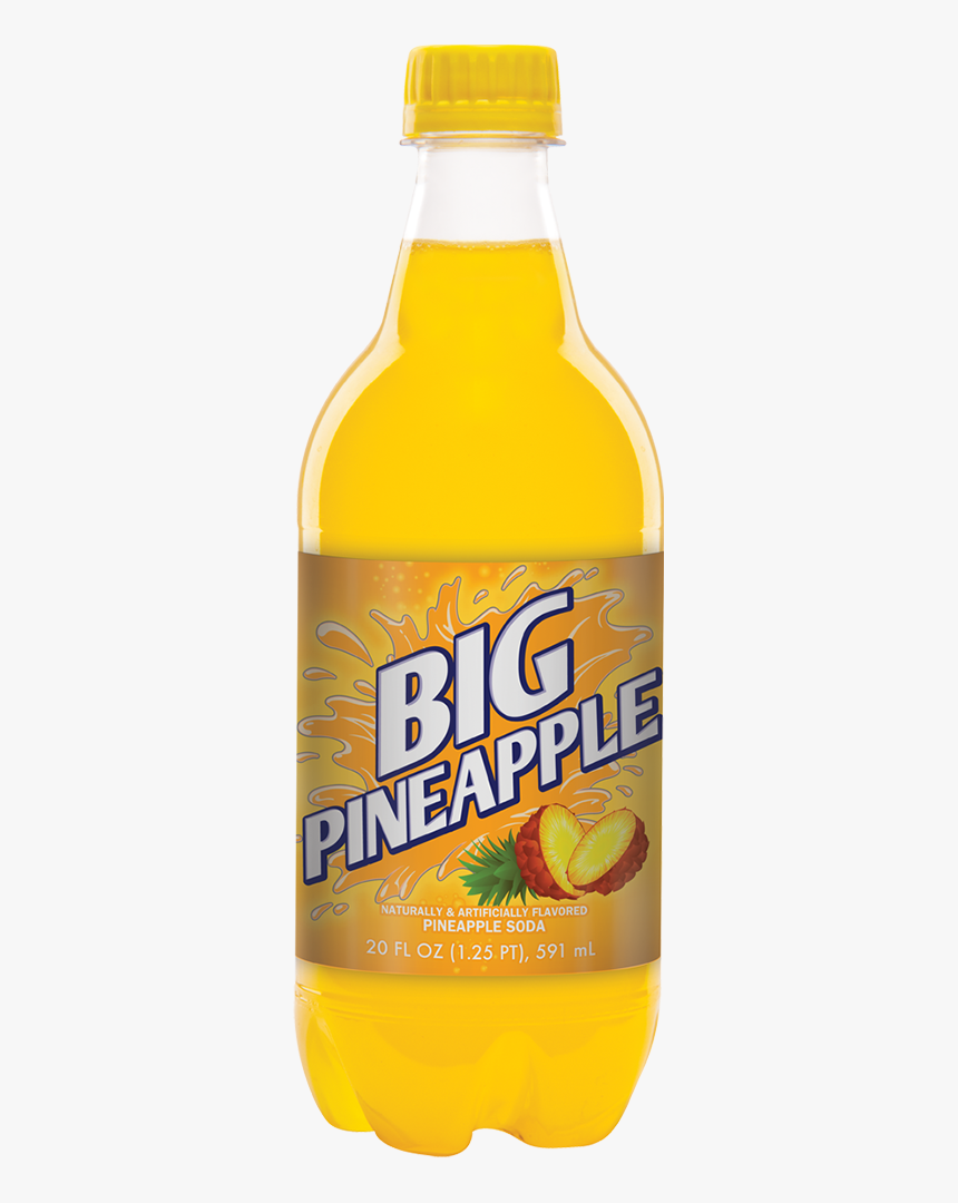 Big Pineapple Bottle - Big Pineapple Big Red, HD Png Download, Free Download
