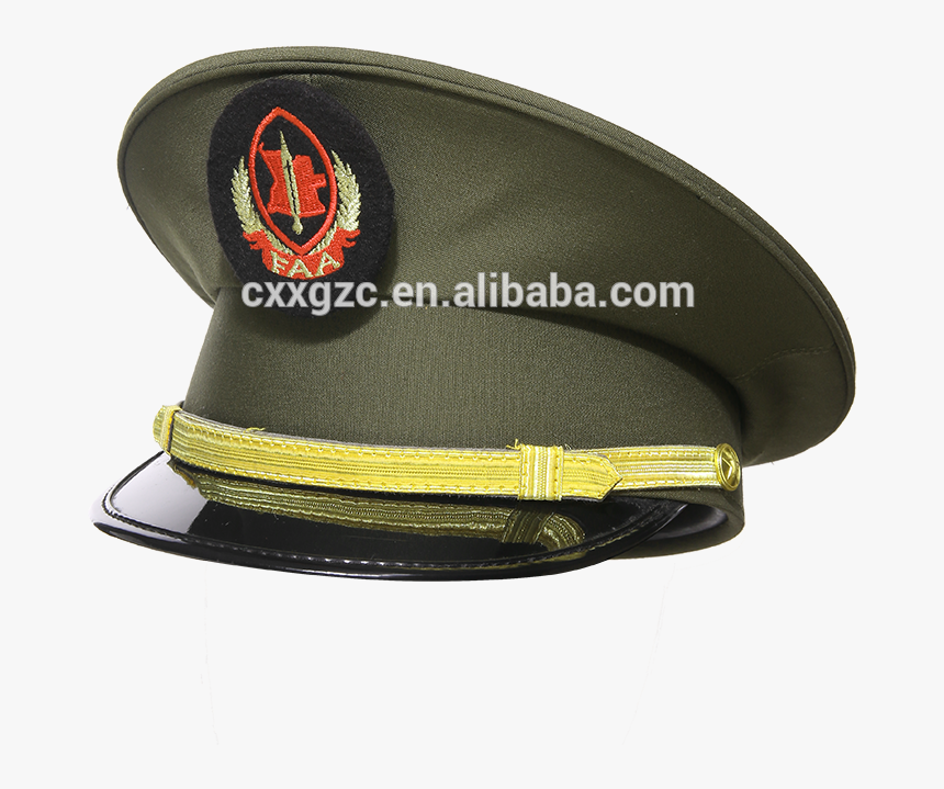 High Quality Military Army Officer General Cap Police - Military General Hat Png, Transparent Png, Free Download