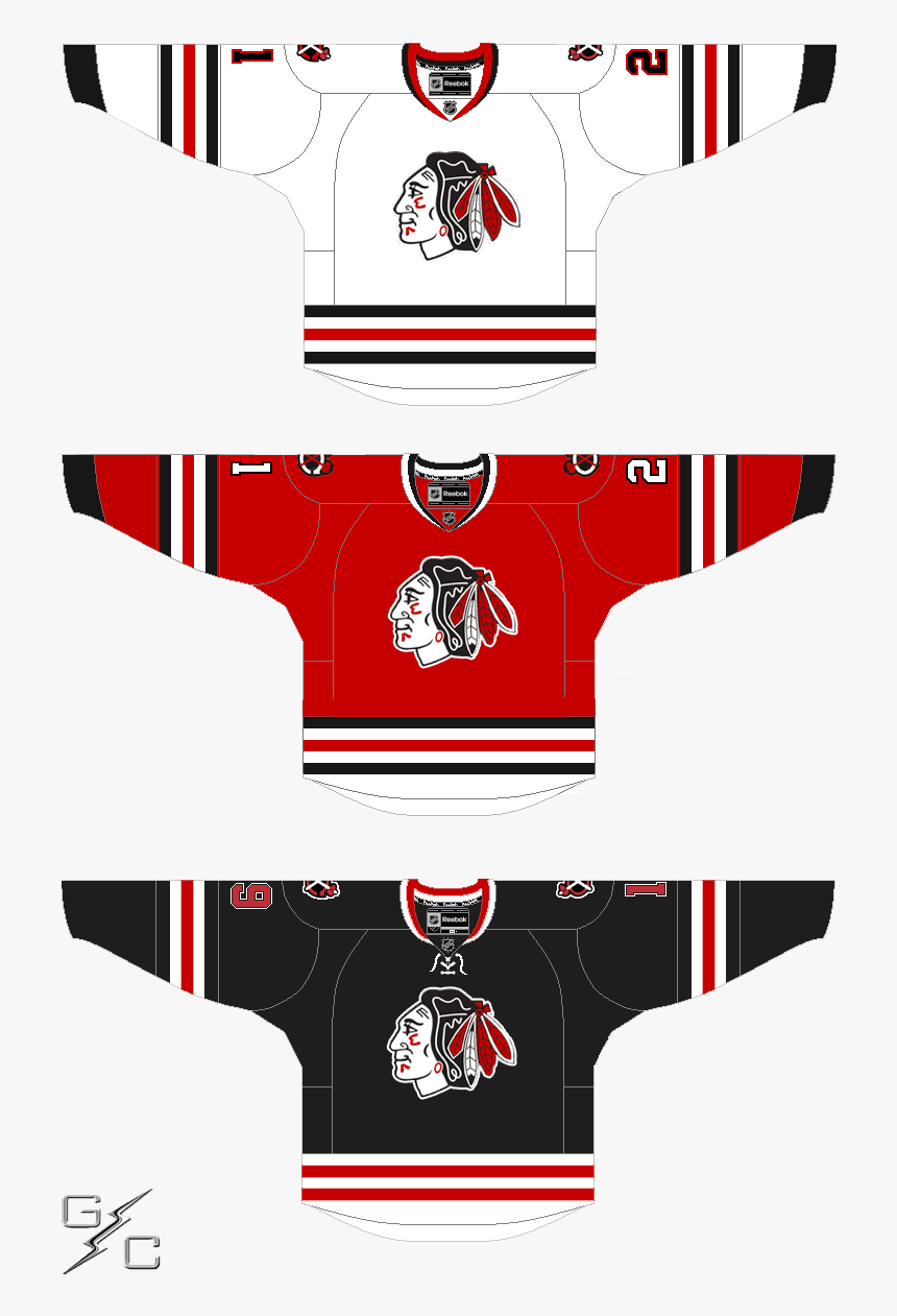 1 - Blackhawks Winter Classic 2019 Jersey, HD Png Download, Free Download