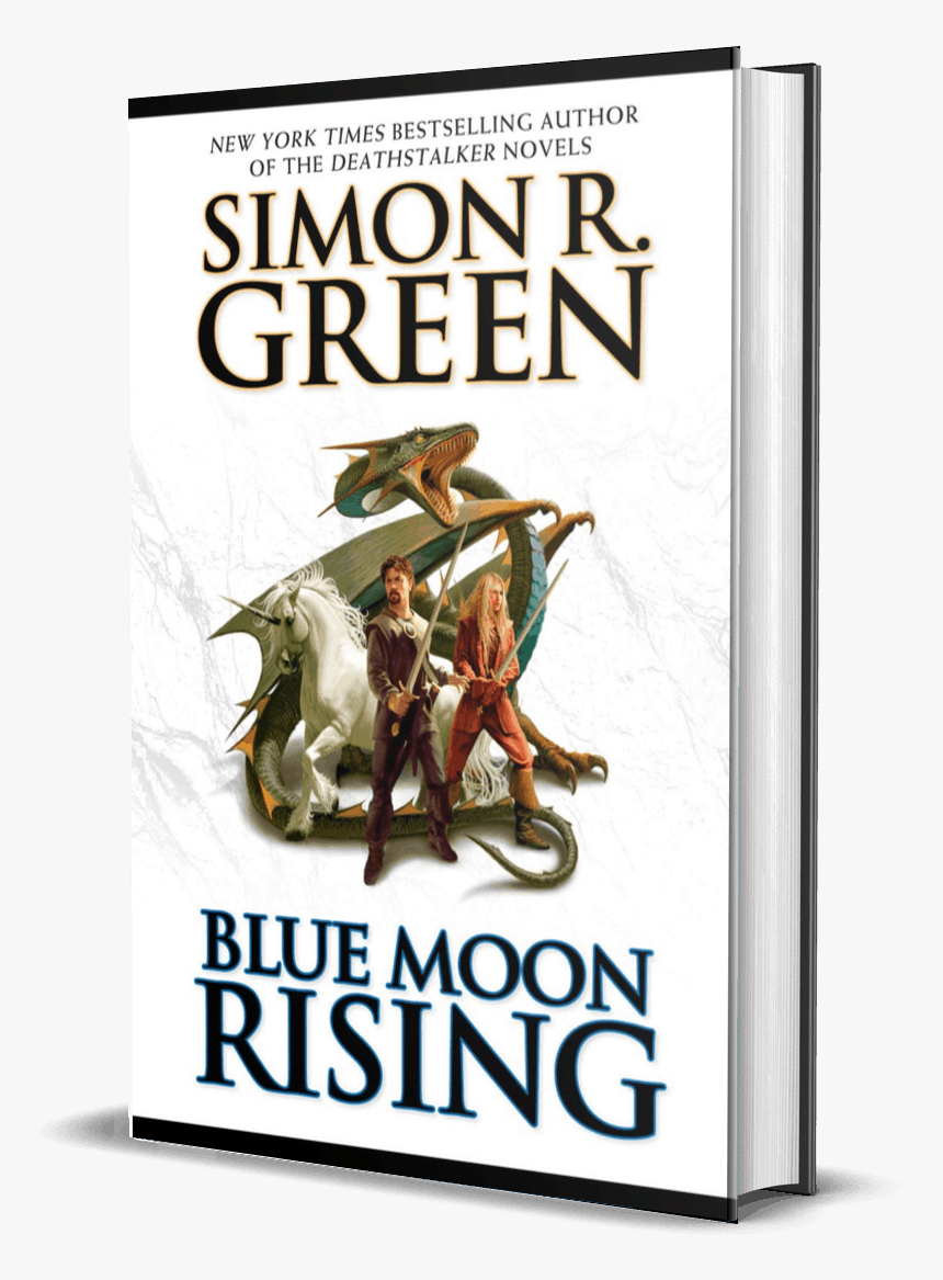 Book Cover Of Blue Moon Rising - Illustration, HD Png Download, Free Download