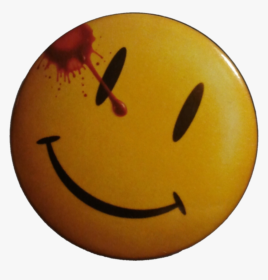 File - Watchmenbloodysmiley - Watchmen Png, Transparent Png, Free Download