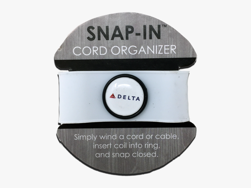 Snap-in Cord Organizer - Label, HD Png Download, Free Download