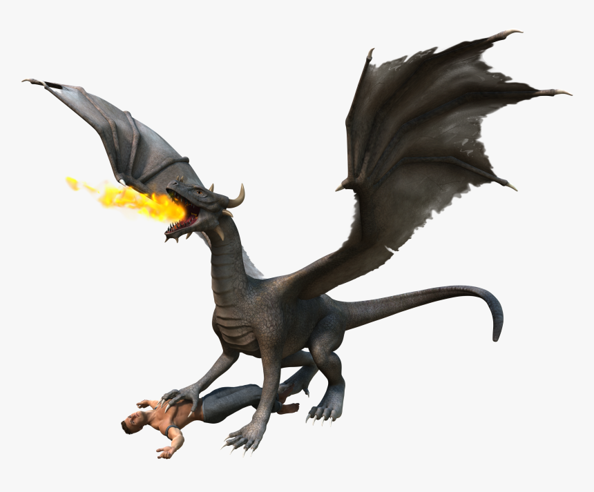 Person Riding Dragon Png, Transparent Png, Free Download