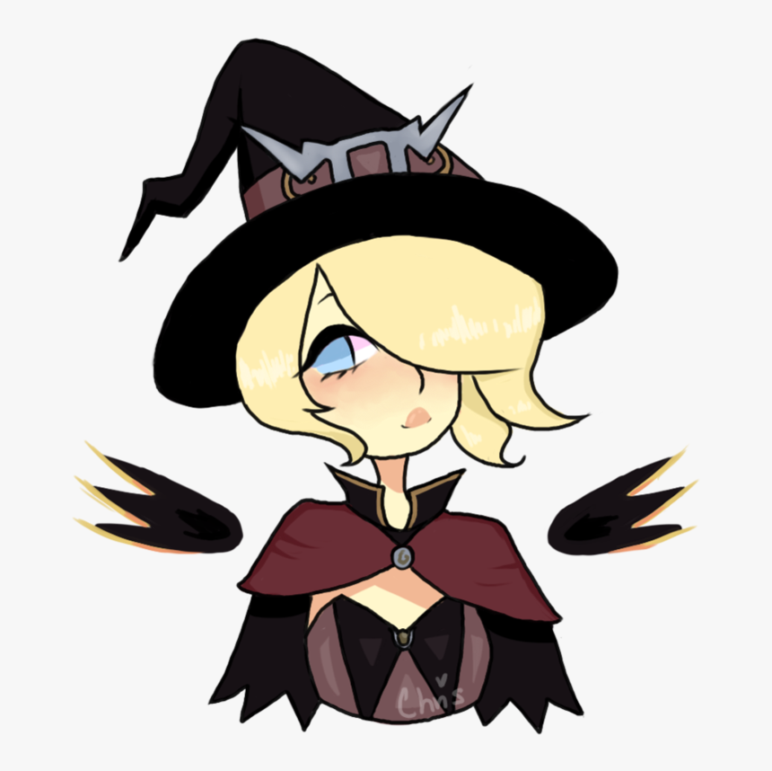 Witch Mercy By Weabunny - Witch Mercy Emote Transparent, HD Png Download, Free Download