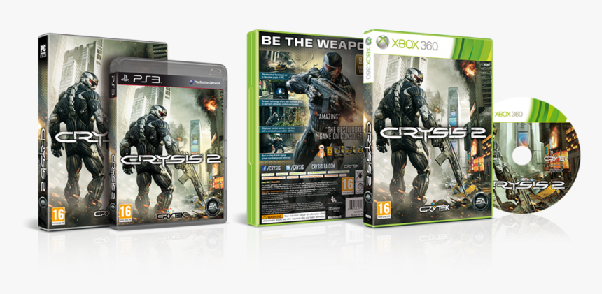 Crysis2 Packaging - Crysis 2 Pc Cover, HD Png Download, Free Download