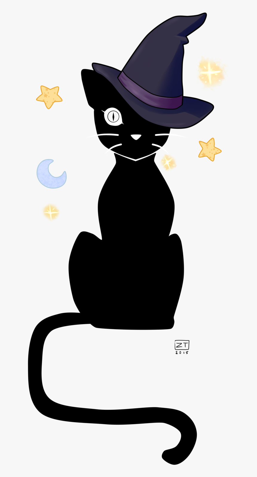 Witchy Kitty,, HD Png Download, Free Download
