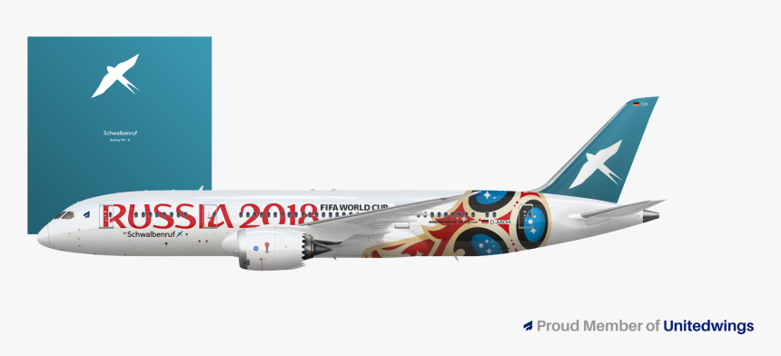 Schwalbenruf Boeing 787-8 Special Livery - Airline New Liveries 2018, HD Png Download, Free Download