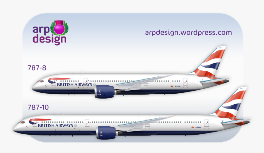 Ba-787s - British Airways 787 10, HD Png Download, Free Download