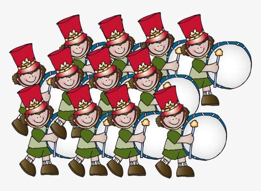 Drummers Drumming Days Of - 12 Drummers Drumming Clipart, HD Png Download, Free Download