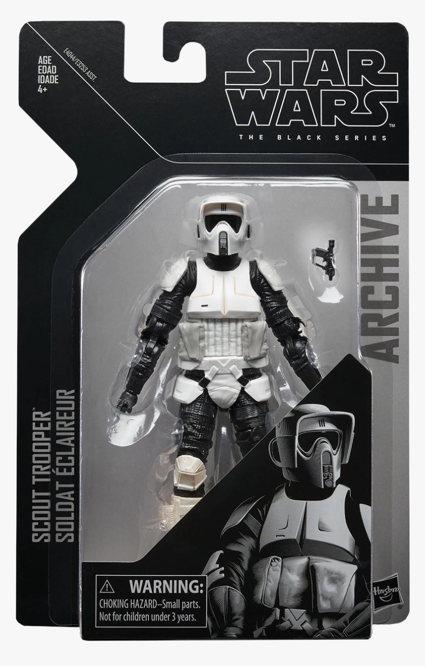 Star Wars Episode Vi - Black Series Archive Scout Trooper, HD Png Download, Free Download