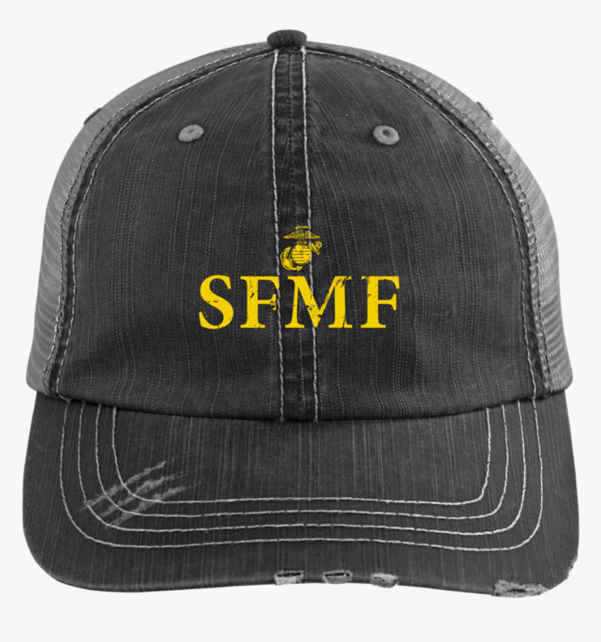 Sfmf Semper Fi Us Marines 6990 Distressed Unstructured - E 7 Army Veteran Hats, HD Png Download, Free Download