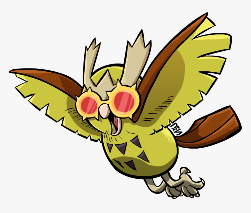 Pokemon Shiny Noctowl Transparent, HD Png Download, Free Download