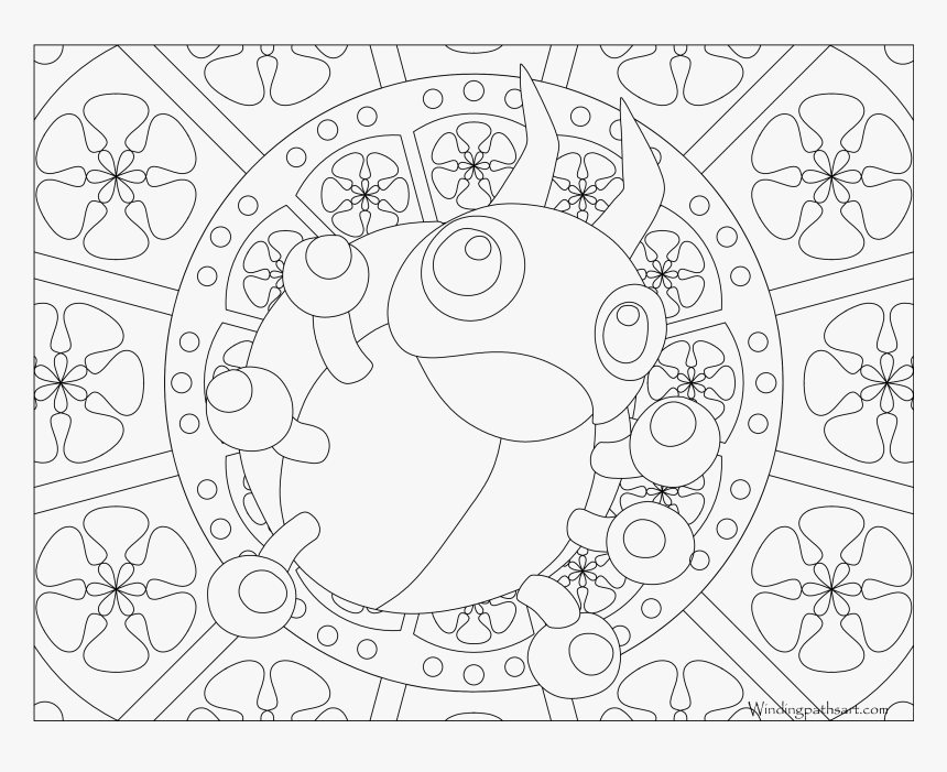 Adult Pokemon Coloring Page Porygon, HD Png Download, Free Download