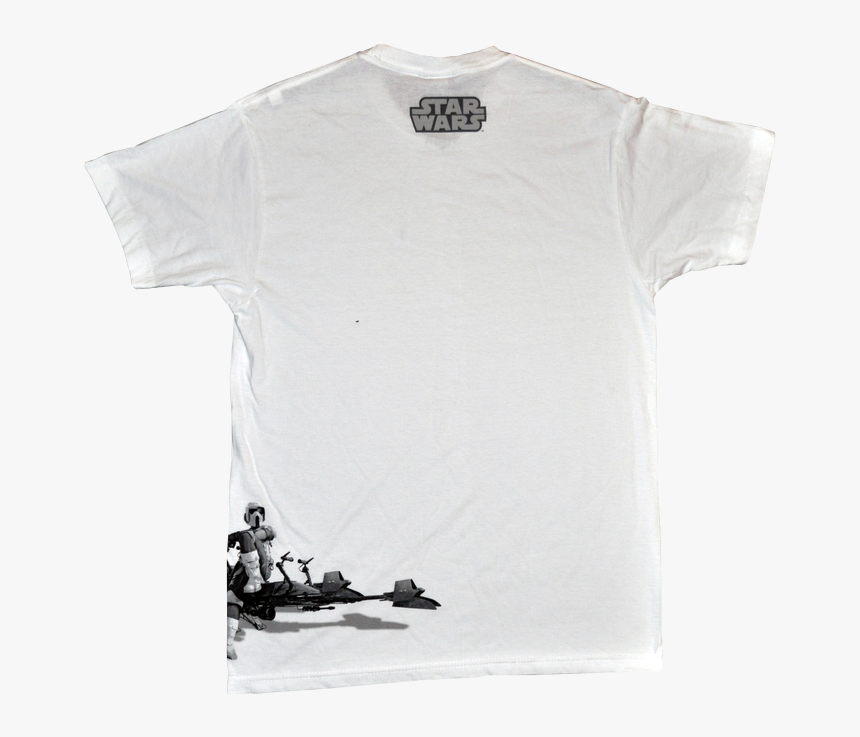 Scout Troopers On Speederbikes White Male T-shirt - Jet Ski, HD Png Download, Free Download