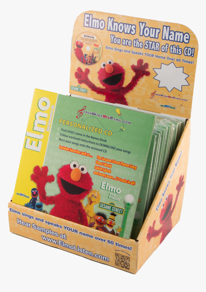 View Display Cases - Elmo, HD Png Download, Free Download