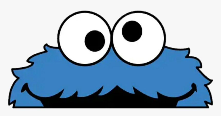 #elcomegalletas #galletas #elmo #azul - Cookie Monster Transparent Gif, HD Png Download, Free Download