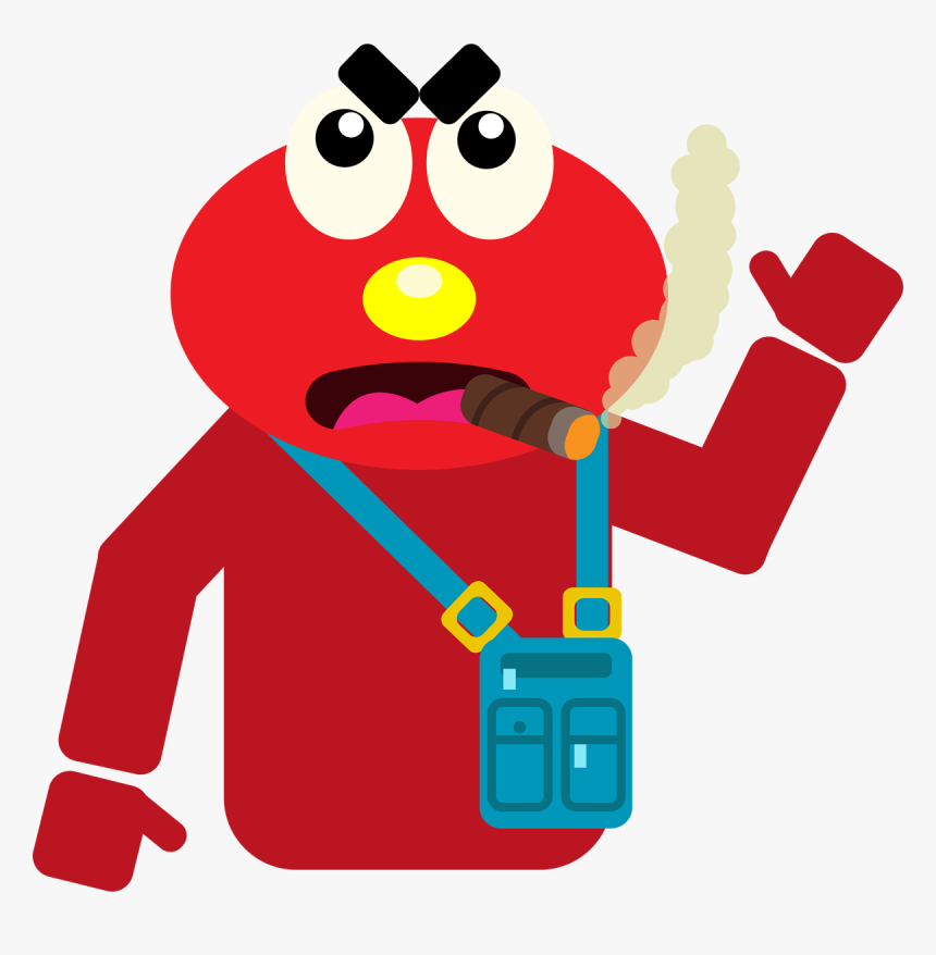 Times Square Elmo - Cartoon, HD Png Download, Free Download