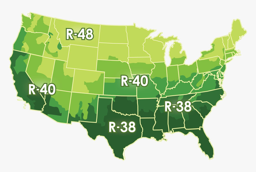 R-value Map - State Is New England, HD Png Download, Free Download