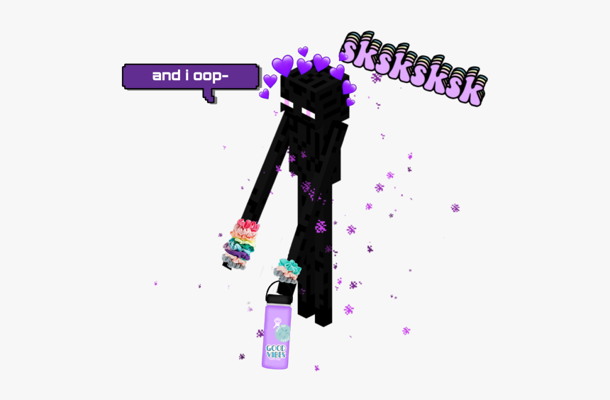 Image - Black Enderman Memes, HD Png Download, Free Download