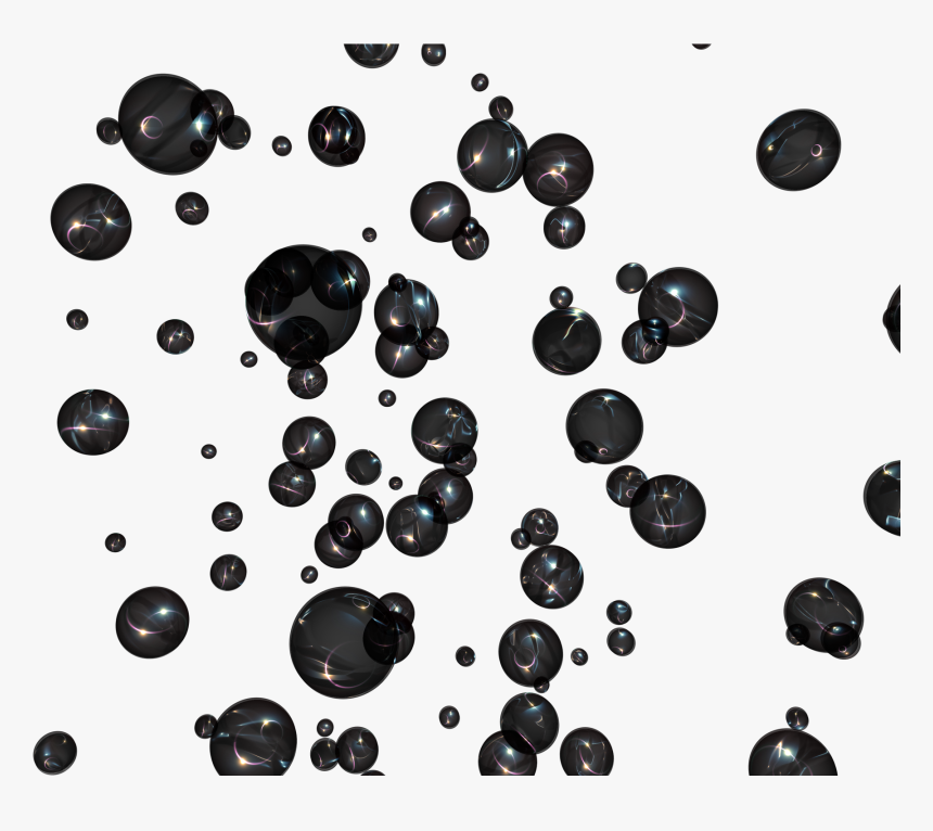 Bubble Renders Png Black C4d , Png Download - Cn4d Render Png, Transparent Png, Free Download