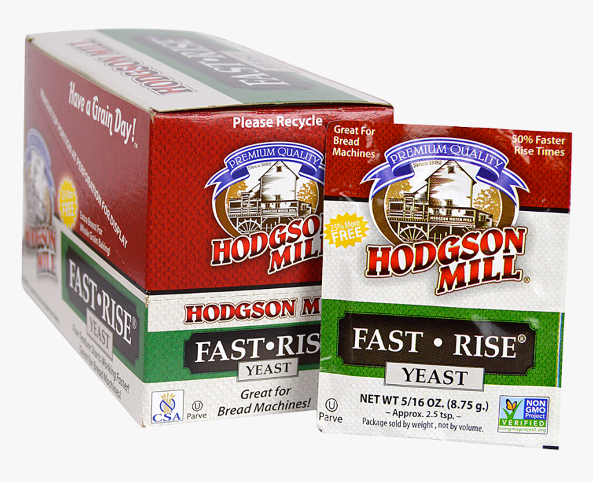 Fast Rise Yeast - Hodgson Mill Fast Rise Yeast 0.50 Oz, HD Png Download, Free Download
