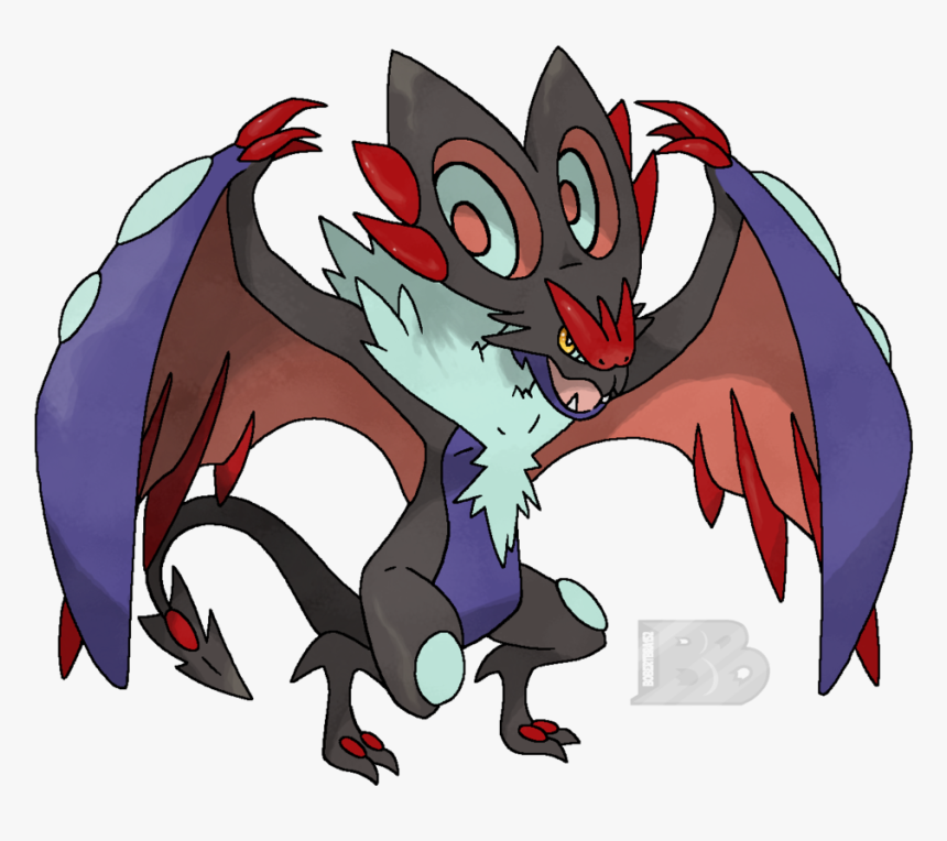 Pokemon Noivern Mega Evolution, HD Png Download, Free Download