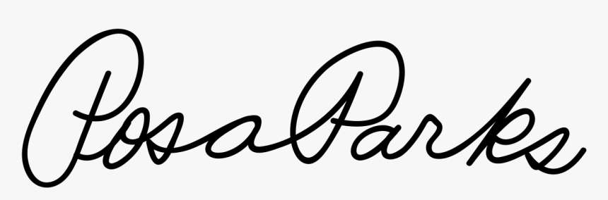 Rosa Parks Signature, HD Png Download, Free Download