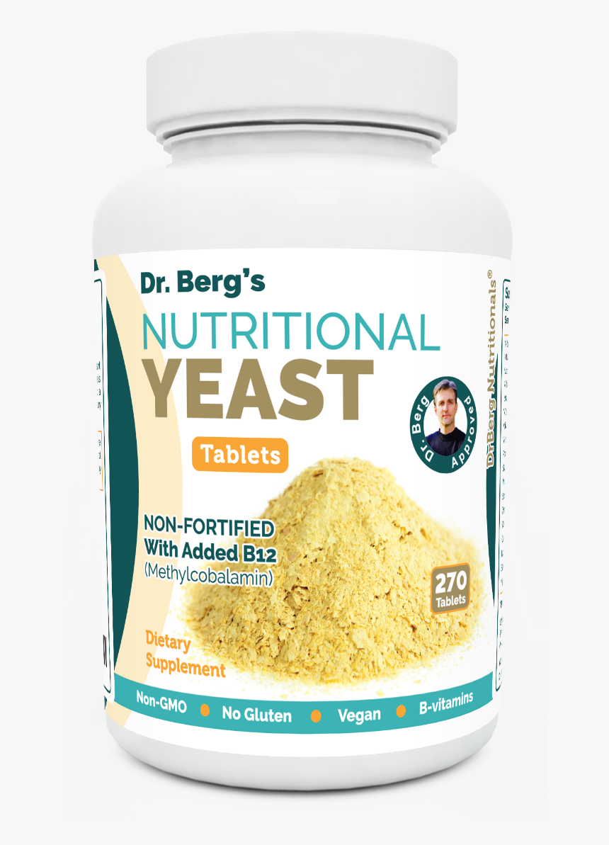 Yeast Label 3d2 - Nutritional Yeast Tablets, HD Png Download, Free Download