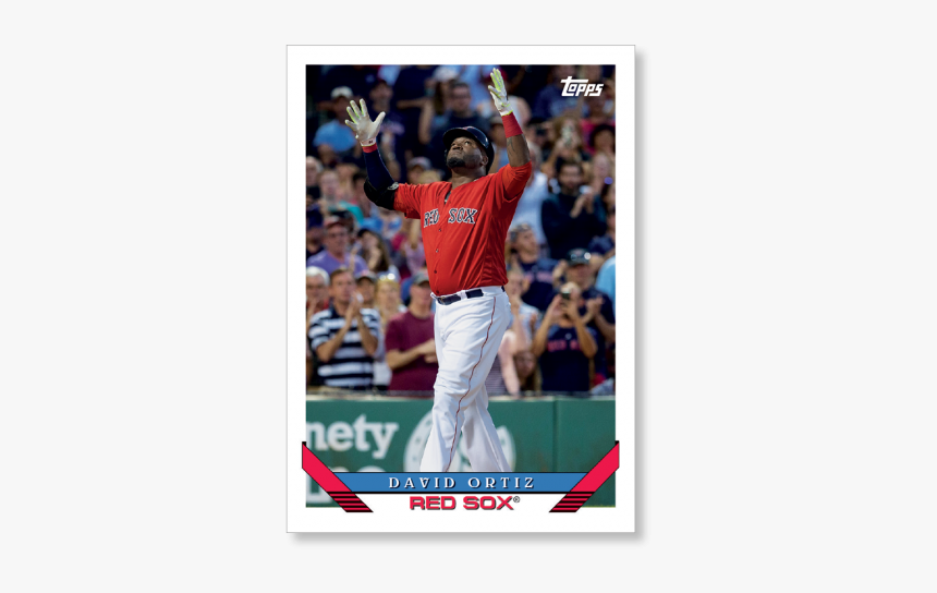 David Ortiz 2019 Archives Baseball 1993 Topps Poster - College Baseball, HD Png Download, Free Download