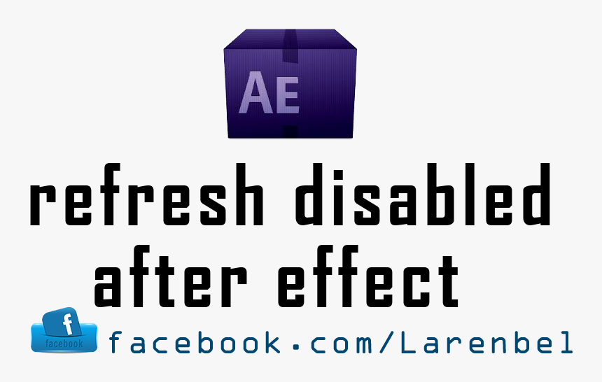 Refresh Disabled After Effect - Graphic Design, HD Png Download, Free Download