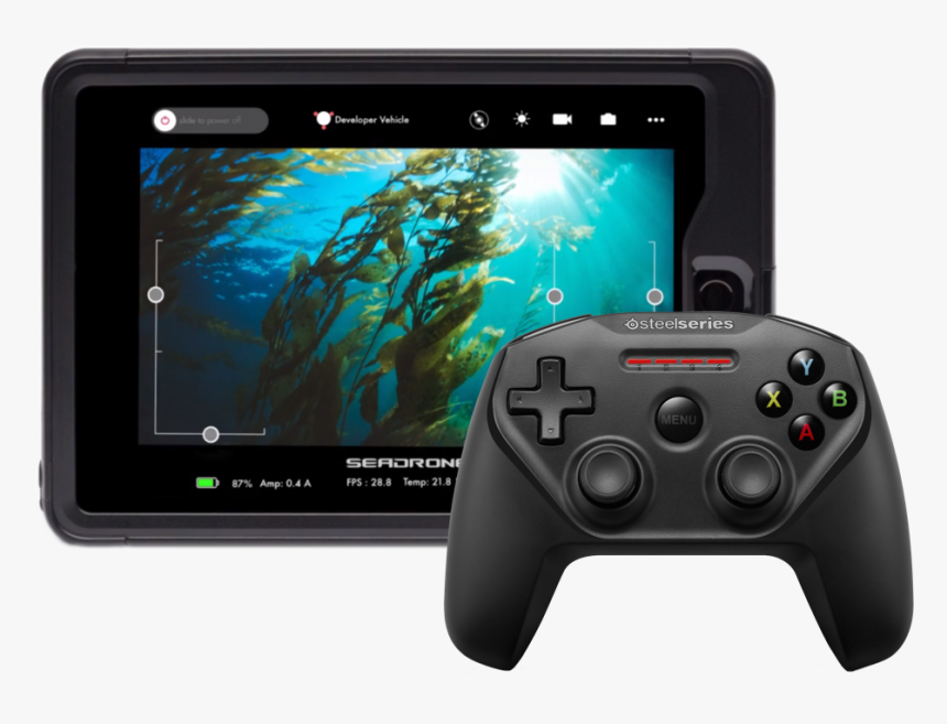 Ipad And Remote - Steelseries Nimbus Wireless Controller For Ios, HD Png Download, Free Download