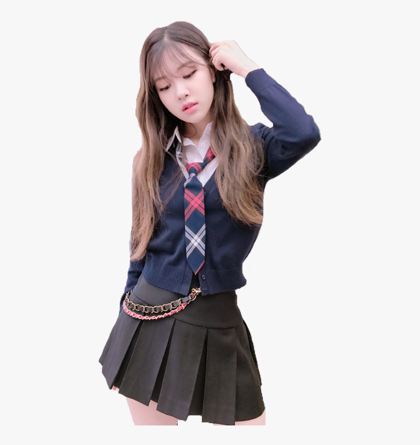 #png #blackpink #rosé #rose #kpop#freetoedit - Rose Blackpink School Uniform, Transparent Png, Free Download