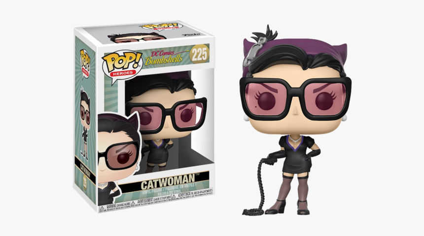 Bombshell Catwoman Pop Vinyl Figure - Funko Pop Dc Bombshells, HD Png Download, Free Download