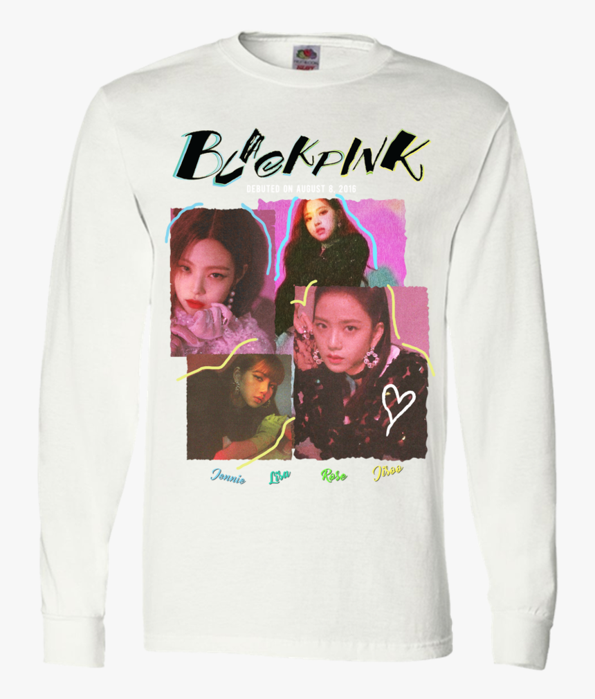 Blackpink Square Up Long Sleeve Shirt Type - Blackpink, HD Png Download, Free Download