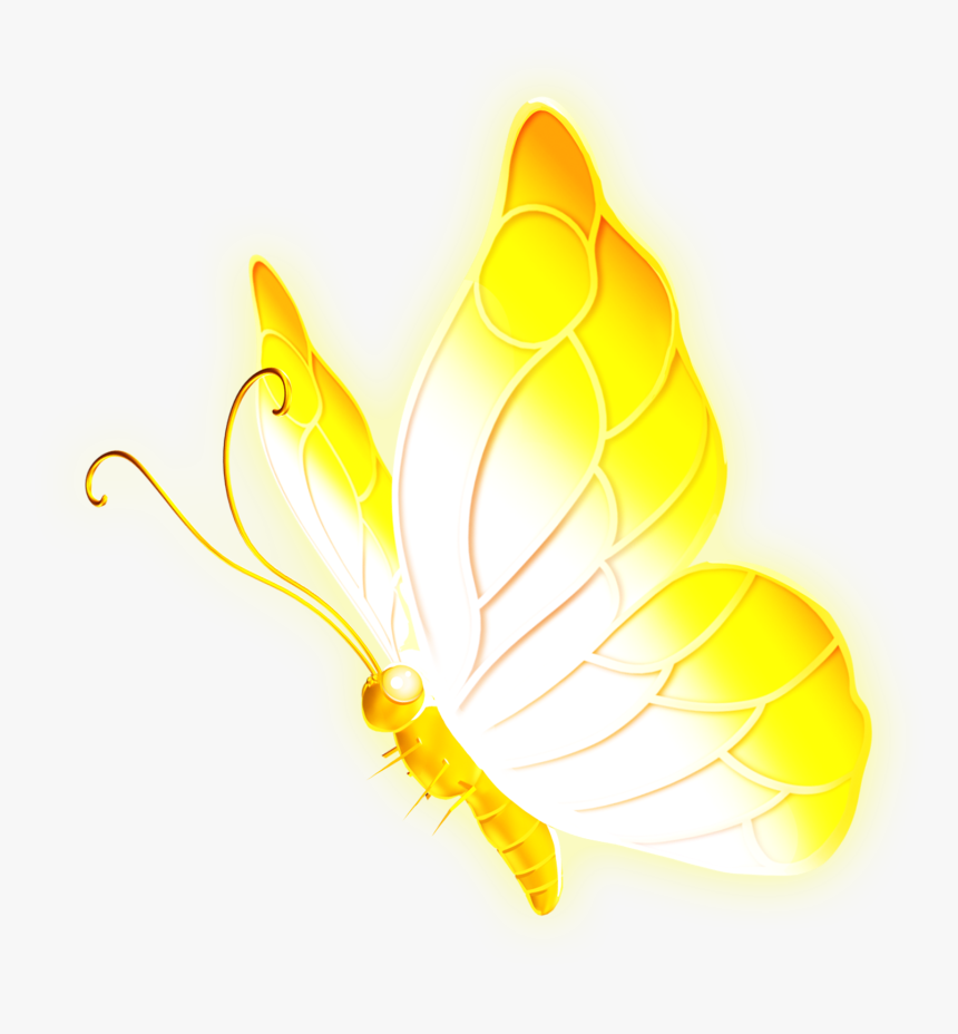 Flying Lighting Butterfly Png, Transparent Png - kindpng