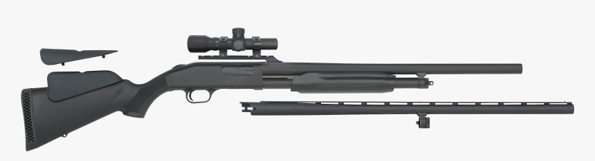 Mossberg 500 12 Gauge Shotgun With Scope, HD Png Download, Free Download