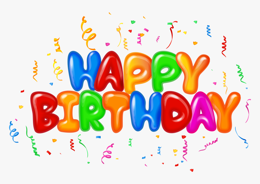 Transparent Desing Png - Happy Birthday Text Png, Png Download, Free Download