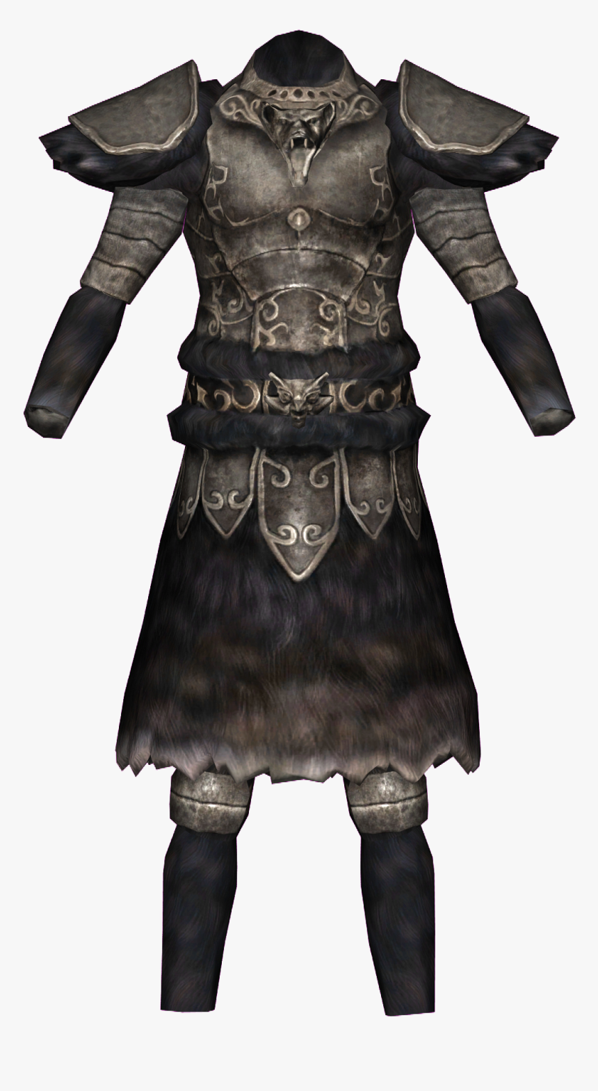 Elder Scrolls - Skyrim Wolf Armor Set, HD Png Download, Free Download