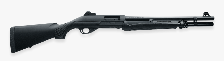 Nova Pump-action Shotgun Extended, In Black - Benelli Nova, HD Png Download, Free Download